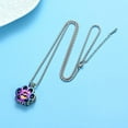 thumbnail image 7 of Pet Cremation Jewelry For Ashes For Dog/Cat Paw Stainless Steel Memorial Locket Urn Necklace Inside Mini Case Keepsake Cremation Jewelry Women Men, 7 of 7