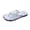 Silver, variant on Women's Rhinestone Rose Open Toe Flip Flops Summer Fashion Slippers Sparkly Flat Sandals for Women Square Toe T Strap Comfortable Ladies Women's Sandals (Gold 7)