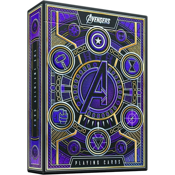 theory11 Avengers of the Infinity Saga Playing Cards (Purple)