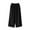 135#Black, variant on GXIPO Capri Pants for Women Plus Size Wide Leg Capri Pants Casual Dressy Beach Capris with Pockest Black 2XL