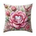 thumbnail image 2 of Rewenti Housse de Coussin Rose Limitée Décoration de Canapé, 2 of 6
