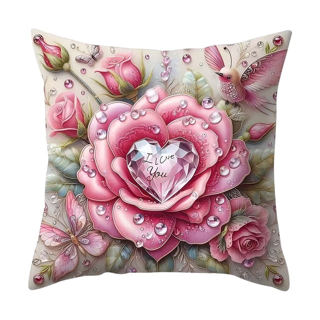 Specollect 3 Pcs Christmas Pillow Cover - Decorative Sofa Bed Throw Pillowcase, Washable Fade-Resistant Fabric for Living Room Bedroom Home Decor and Holiday Gifts 45*45cm