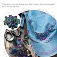 thumbnail image 4 of OULII 10 Bags 750 Pieces Multi-Color Round Sequins for Diy Sewing Crafts Repairing Ornaments Handicrafts, 4 of 8