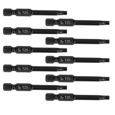 

Star Head Bit Impact- Durable Screwdriver Bit Strong Magnetism Air Drills Electric Drills For Electric Screwdrivers Hand Screwdrivers T20 T25