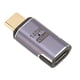 thumbnail image 2 of Conector Adaptador USB C Compacto Gris Plateado PD 140 W Carga Rápida Flexible Plug And Play USB C3.1 Adaptador Recto Magnético 8 K HD 24 Pines Para Tabletas, 2 of 8