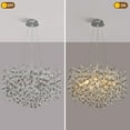 thumbnail image 2 of Modern Crystal Chandeliers Luxury Money Tree Branch Chandelier Pendant Lighting Round Ceiling Light Fixtures for Dining Room,Bedroom,Living Room, 2 of 9