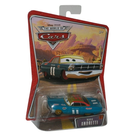 Disney Pixar World of Cars Mario Andretti Toy Car (World Best Super Cars)