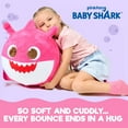 thumbnail image 5 of Baby Shark Mommy Shark Hopper Plush Toy - Inflatable Ride On Bounce Animal Gift for Toddlers Ages 2-4, 5 of 11