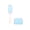 Light Blue, variant on Disposable Duster Refills Double Sided Electrostatic Dusting Tool Kit Yellow 10 Refills + 1 Handle