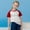 Red, variant on SGFCWSX Girls Short Sleeve Raglan T-Shirt, Kids Regular Fit Crew Neck Printed Tees Summer Daily Tops Beige Size 7-8 Years