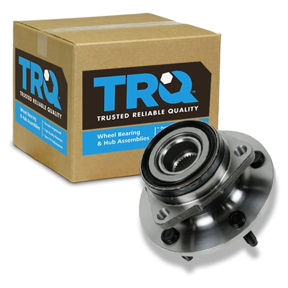 TRQ Front Wheel Hub & Bearing NEW for 94-99 Dodge Ram 1500 Pickup Truck 4x4 4WD BHA53893