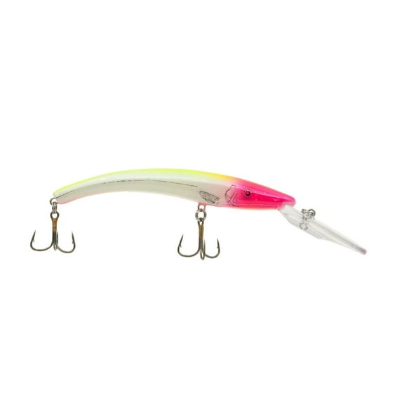 Reef Runner Deep Little Ripper Hard  Baits Fishing Lure 600 Series Pink Lemonade
