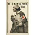thumbnail image 2 of Albert Herter 17x24 Gold Ornate Framed and Double Matted Museum Art Print Titled - In the Name of Mercy Give! (1917), 2 of 4