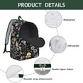 thumbnail image 4 of Considerable Sunflower Flowers Backpack for School College and Work, Spacious Bookbag with Laptop Pocket, Sturdy Unisex Design for Commuting Travel, Awesome Gift for Students and Professionals, 4 of 5