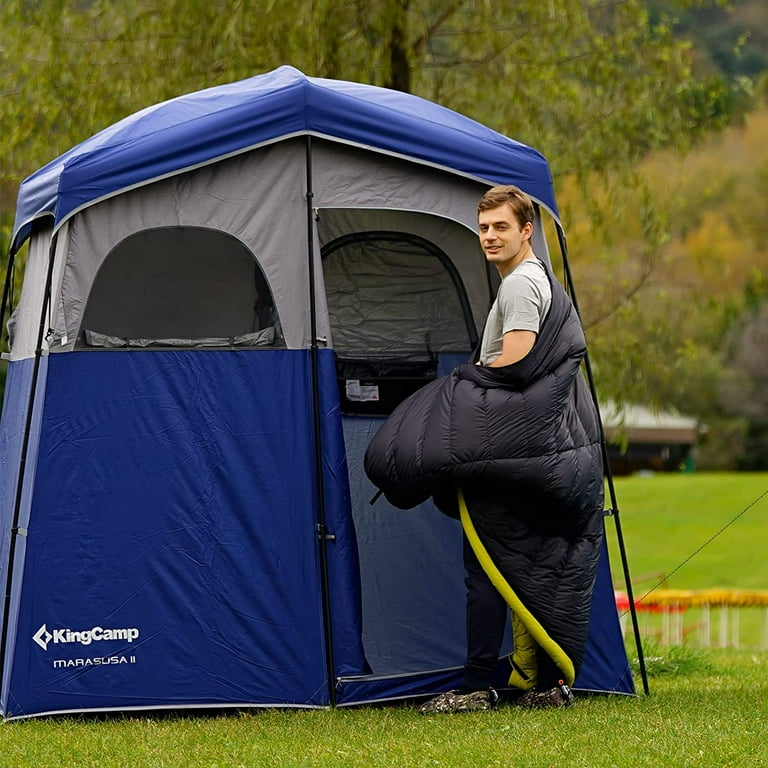 Rent a portable shower for comfortable camping