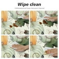 thumbnail image 4 of WYYP Round Fall Tablecloth Thanksgiving Pumpkin Table Cloth Waterproof Autumn Harvest Circle Table Cover for Holiday Party Outdoor Kitchen Dining Table Decoration White, 4 of 7