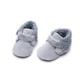 thumbnail image 4 of Liyamei Infant Baby Boys Girls Soft Plush Snow Boots Warm Cotton First Walkers Shoes Infant Boots Size 6-12 Months, 4 of 4