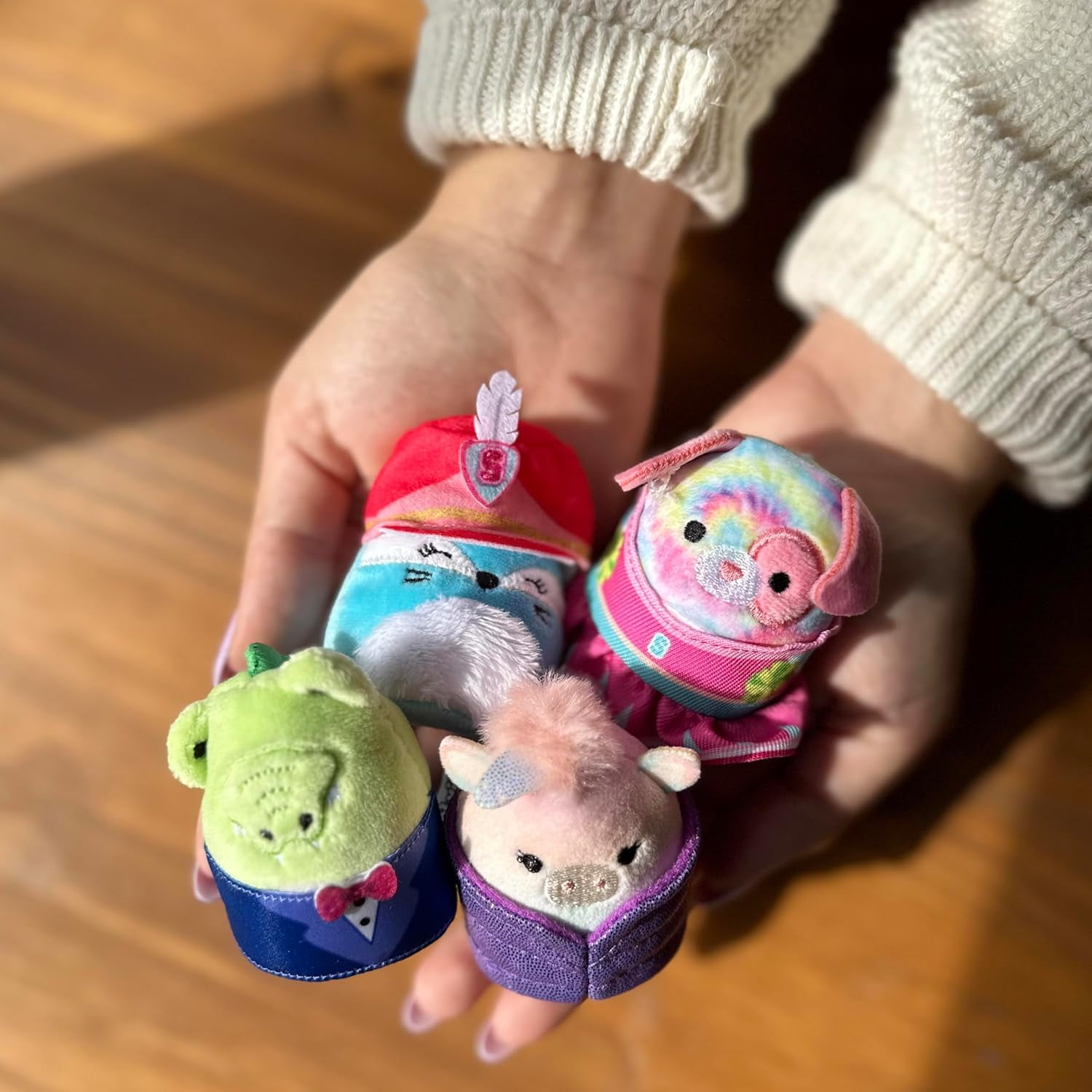 Squishmallows Squishville Series 10 Mini Eggs Mystery Plush (24 Pack) Official Jazwares Plush - Styles May Vary - Gift for Boys, Girls & Kids