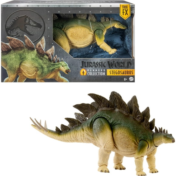 Jurassic World Hammond Collection Lost World Jurassic Park Stegosaurus Action Figure, Large Dinosaur