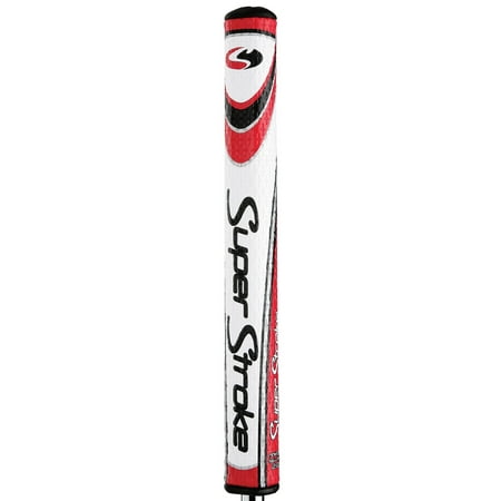 Super Stroke Legacy Mid Slim 2.0 Putter Grip (Red/White, .580 core) Golf
