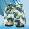 thumbnail image 2 of Pantalones de Natación para Niños Pequeños Color Sólido Cintura Elástica con Forro Interior Pantalones de Playa, Pantalones de Verano para Niños Pequeños Bolsillo Nadar, 2 of 5