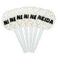 thumbnail image 1 of Neida Cupcake Picks Toppers - Set of 6 - Mutlicolored Speckles, 1 of 1