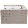 thumbnail image 3 of Baxton Studio Anabella Tufted Queen Daybed in Light Beige, 3 of 8