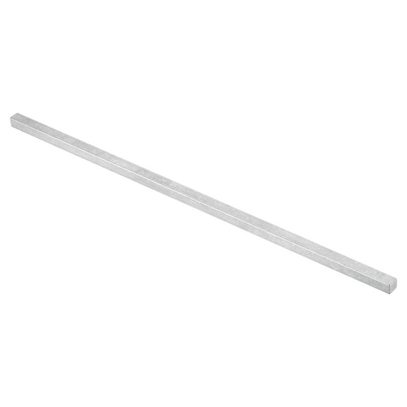 Square Steel Key Stock, 5/16" x 5/16" x 12" Cold-Drawn 45# Steel Bars Precision Key Stock for Gearbox Coupling, Silver Tone