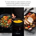 thumbnail image 4 of Bateria De Sartenes De Aluminio Bateria De Cocina Con Revestimiento Antiadherente Juego De Ollas Incluye 42 Piezas Set De Ollas Y Sartenes Con mangos Ergonomicos (Negra), 4 of 9