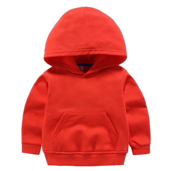 Little Boys Girls Hoodie - Fleece Pullover Hooded Sweatshirt, Soft Warm Winter Clothes for Everyday Casual Wear