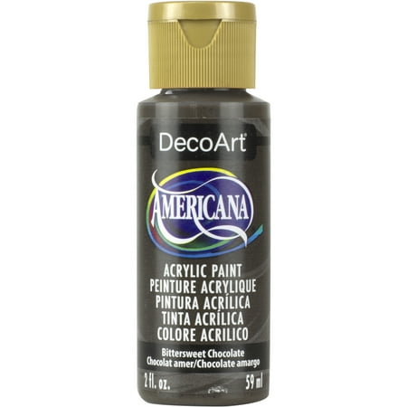 UPC: 0016455295304 | DecoArt Americana Acrylic Color 2 oz. Bittersweet Chocolate