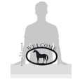 thumbnail image 2 of Village Wrought Iron WEL-68-L Large Horse Welcome Sign, 2 of 2