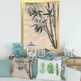 thumbnail image 3 of Designart 'Vintage Black and White Bamboo I' Traditional Framed Art Print, 3 of 4