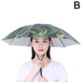 thumbnail image 5 of Umbrella Hat for Adult, Silver Gel Hands-Free Sun Rain Cap, 5 of 8