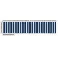 thumbnail image 3 of Ambesonne Teal Stripe Fabric by the Yard Upholstery, Simple Modern Streaks, 3 Yards, Dark Blue and Teal, 3 of 5