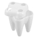 thumbnail image 3 of Portacepillos de dientes con forma de diente, creativo, con dibujos animados, con múltiples ranuras, para baño, para niños y adultos, 3 of 8