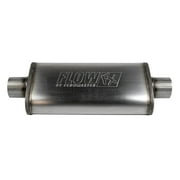 Flowmaster 71249 FlowFX Muffler 3 Center Inlet/3 Center Outlet - Moderate Sound 409 Stainless Steel