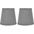 thumbnail image 1 of Pantalla de lámpara de interior de 2 piezas, pantalla de tela para el hogar, accesorio de cubierta de lámpara de mesa de estilo simple europeo moderno, cubierta de lámpara de pared de araña para, 1 of 8