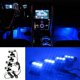 thumbnail image 3 of Encendiendo 4 x 3LED Accesorios para el interior del automóvil Luz decorativa de la lámpara de la atmósfera Ndcxsfigh Accesorios para autos y motos, 3 of 7