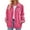 Pink, variant on Women'S Oversized Button Up Shacket Long Sleeve Pockets Denim Jean Jacket Dark Blue S