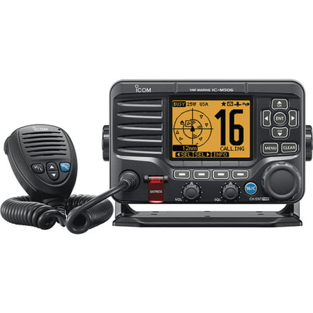 Icom M506 41 VHF, w/Hailer, AIS, N2K, Rear Mount