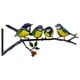 thumbnail image 2 of Inserto de árbol de metal para pájaros, colibríes, pintura de hierro, valla de jardín para patio, enchufe, 2 of 4