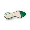 thumbnail image 5 of BLISSFUL STEP Women's Clear Block Heel Ankle Strap Heeled Sandals, 5 of 8
