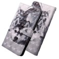 thumbnail image 4 of Étui Portefeuille Décoratif pour Xiaomi Redmi Note 7/Note 7S/Note 7 Pro (Inde) Loup, 4 of 5