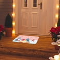 thumbnail image 5 of SDJMa Christmas Doormat,Outdoor Merry Christmas Santa Snowman Reindeer Decorative Door Mat,Outdoor Rug for Christmas Front Door, Entryway Decor (16 x 24 Inch), 5 of 8