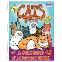 Cats Coloring and Activity Book (8.5"x11")