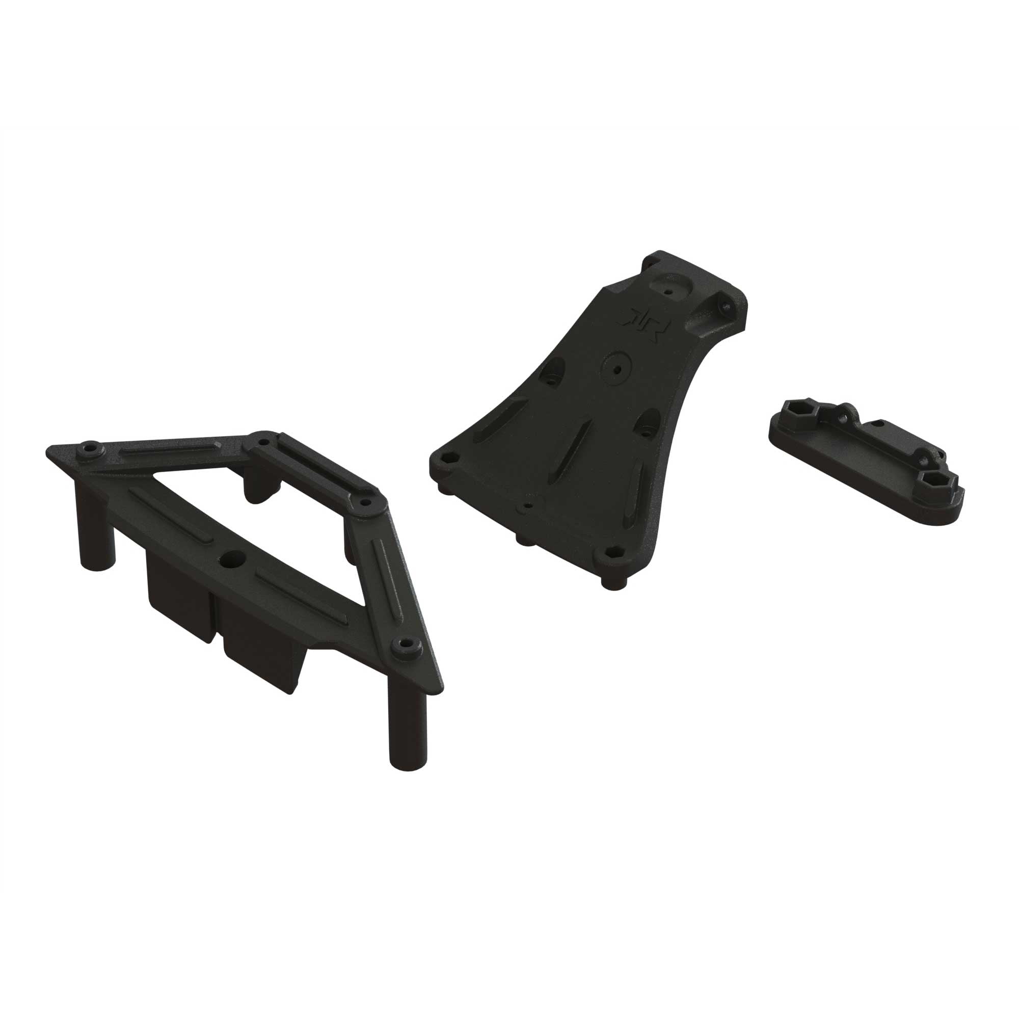Team Losi TLR334030 Carbon Rear Shock Tower Conversion For SCTE 2.0 RC Vehicle Parts