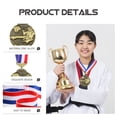 thumbnail image 3 of AURARMLET Metálica Para Premiación De Karate Marciales Sofisticado Y Duradero, 3 of 6