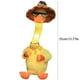 thumbnail image 3 of Juguete De Pato De Peluche Que Baila, Juguete De Pato Que Canta Y Baila, Juguete De Pato Musical Eléctrico Con 120 Canciones, Juguete De Pato Que Baila Cantando Con Luz Y ANGGREK Descripción de la referencia, 3 of 5