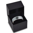 thumbnail image 3 of Tungsten Keltic Celtic Many Knots Heart Shape Band Ring 7mm Men Women Comfort Fit 18k Rose Gold Dome Brushed Gray Polished, 3 of 4